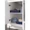 James Martin Vanities De Soto 72in Double Vanity, Bright White w/ 3 CM Charcoal Soapstone Quartz Top 825-V72-BW-3CSP - alternate 7